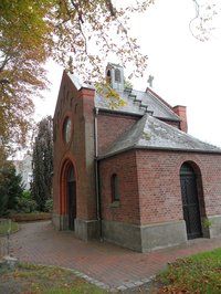 Kapelle auf dem alten katholischen Friedhof an der Schanzenstraße