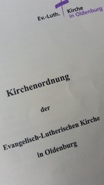 Titelseite der Kirchenordnung der Evangelisch-Lutherischen Kirche in Oldenburg