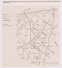 Karte der Delmenhorst-Hasporter Landwehren aus "Hus un Heimat" 1956 