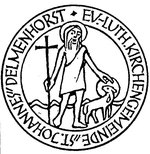 runder Siegelabdruck mit der Umschrift Ev.-Luth.Kirchengemeinde St. Johannes Delmenhorst